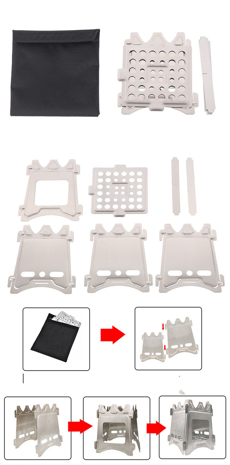 Collapsible Backpacking Stove