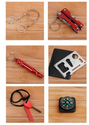 SOS Tin Self-rescue Kit Set