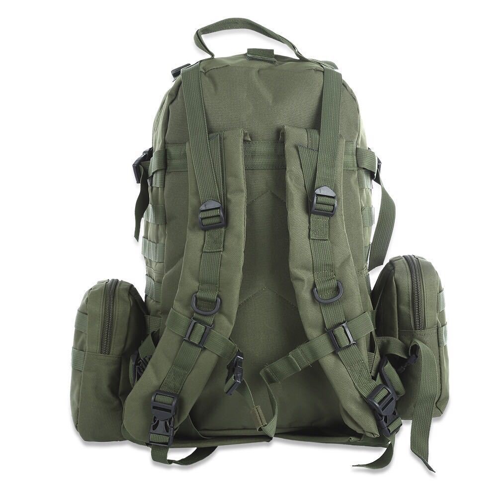 50L MOLLE Backpack W/ Removable Waist Pack